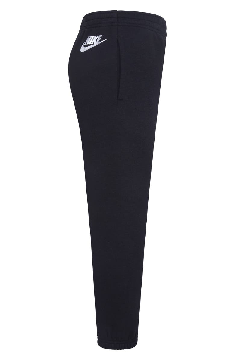 Nike Kids' Shine Logo Sweatpants, Alternate, color, Black