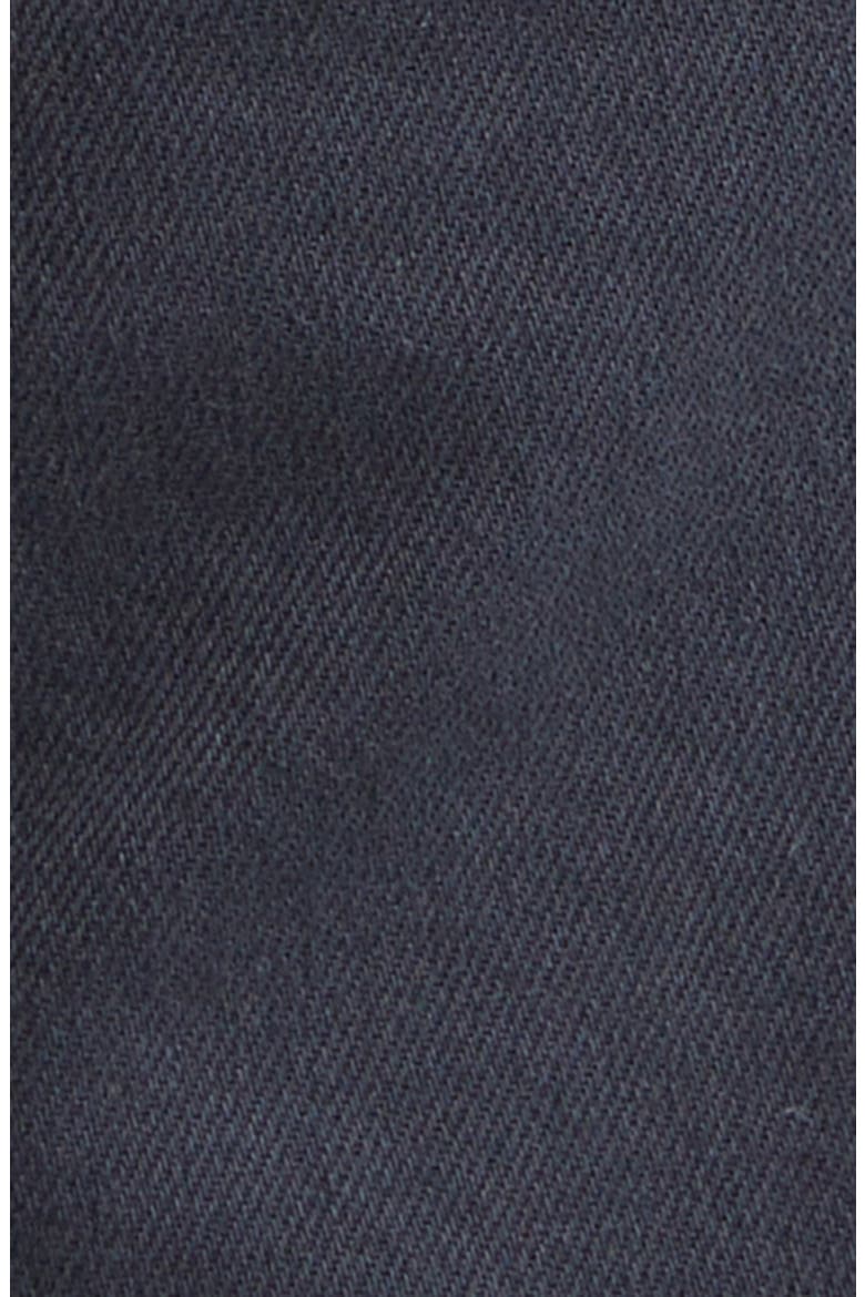 Coarse Cotton Twill Shorts, Alternate, color, BLACK