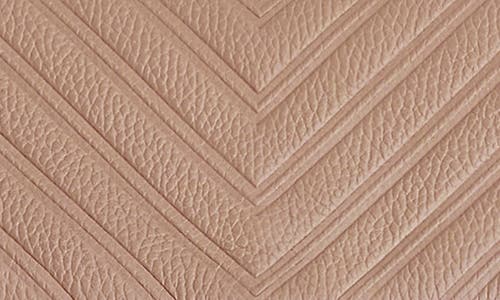 Rebecca Minkoff Large Edie Chevron Embossed Leather Shoulder Bag In Blushing