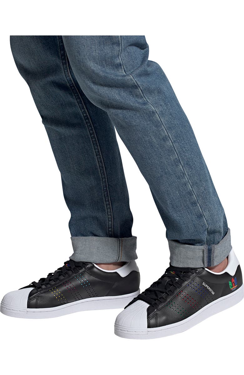 adidas Superstar Sneaker, Alternate, color,