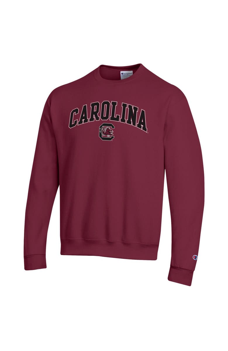 Champion Men's Champion  Garnet South Carolina Gamecocks Arch Over Logo Pullover Sweatshirt, Alternate, color, Garnet