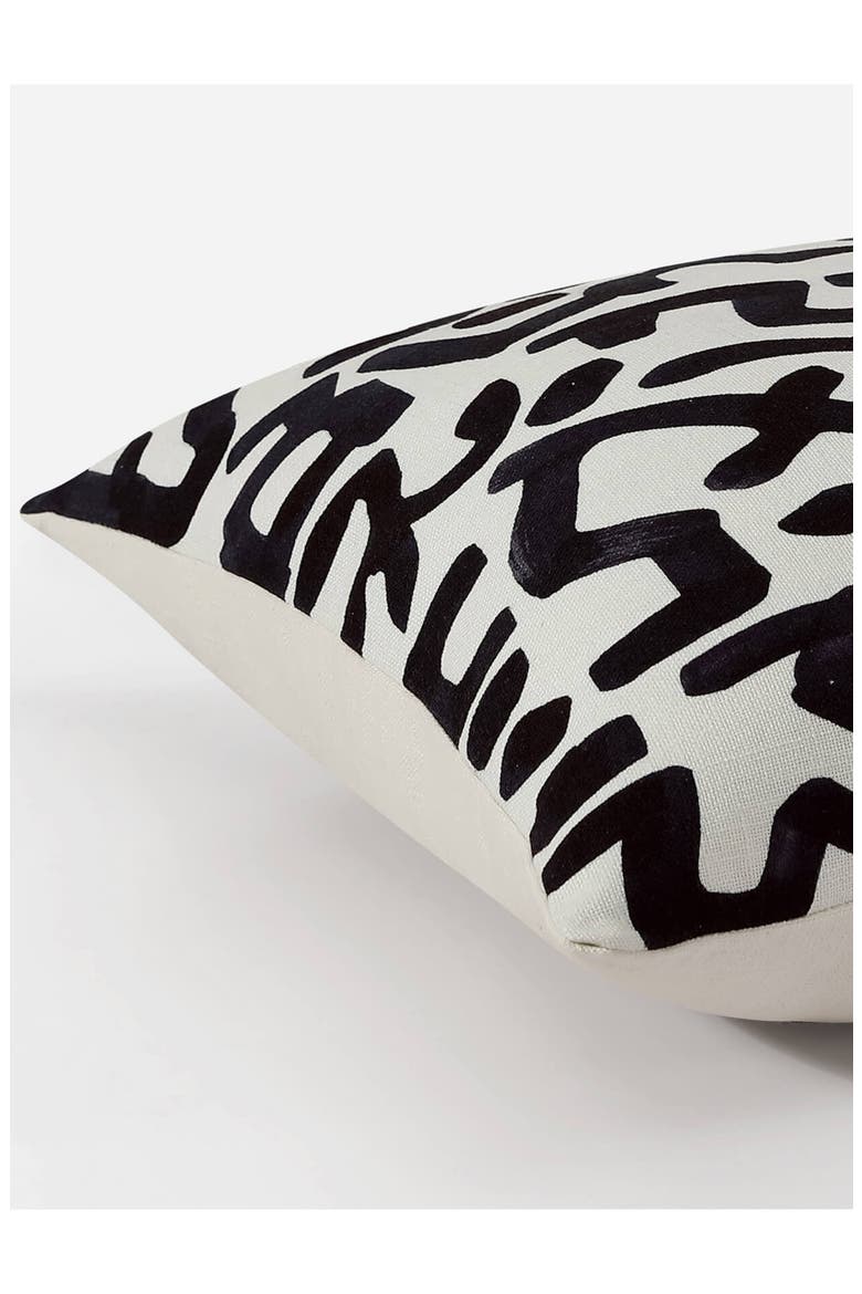 Big Maya Accent Pillow, Alternate, color, OFF WHITE
