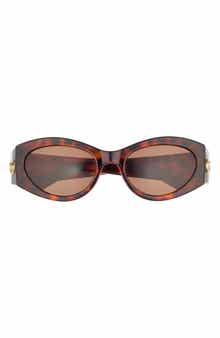 Gucci Core 53mm Oval Sunglasses