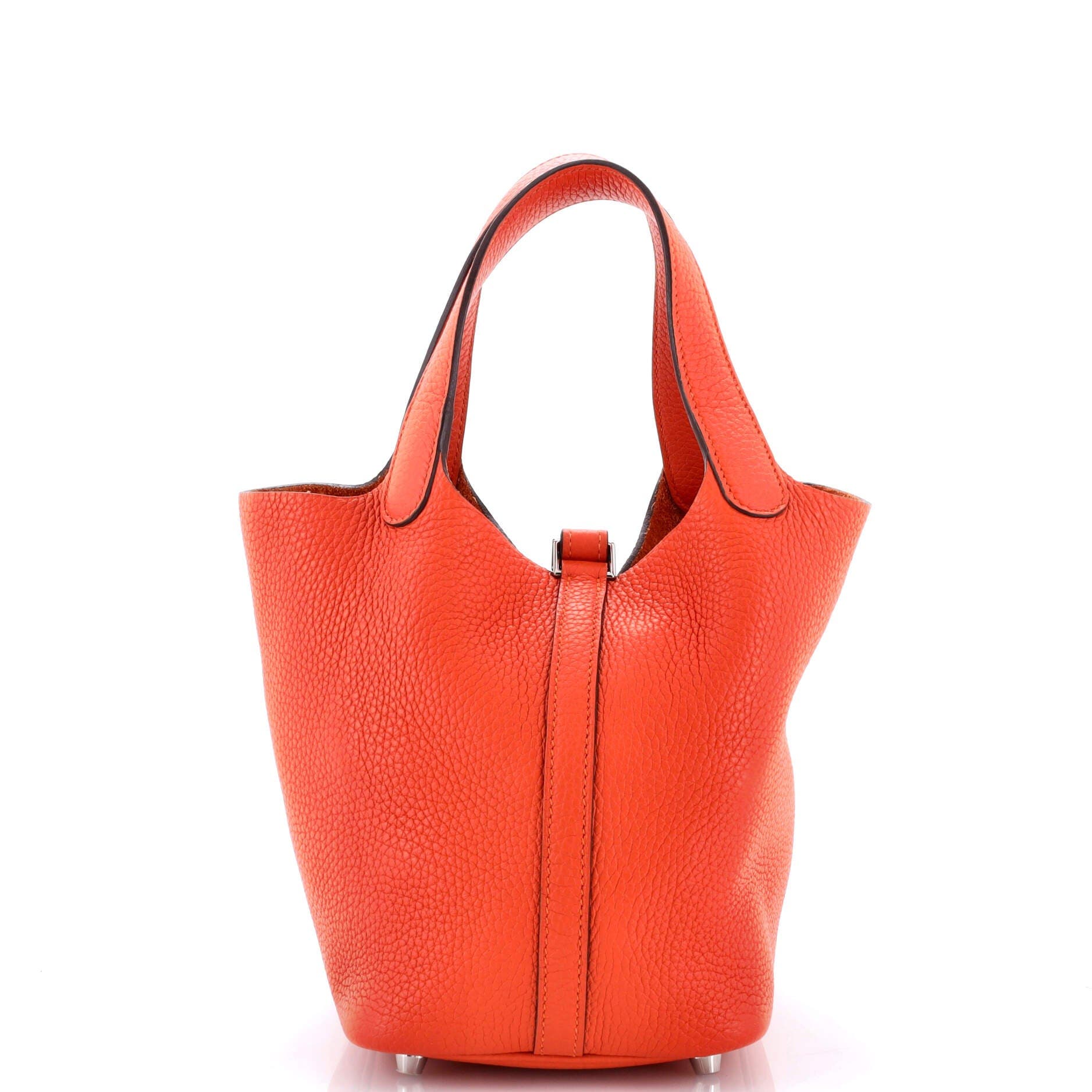Pre-Owned Hermes Picotin Lock Bag Clemence PM, Alternate, color, 