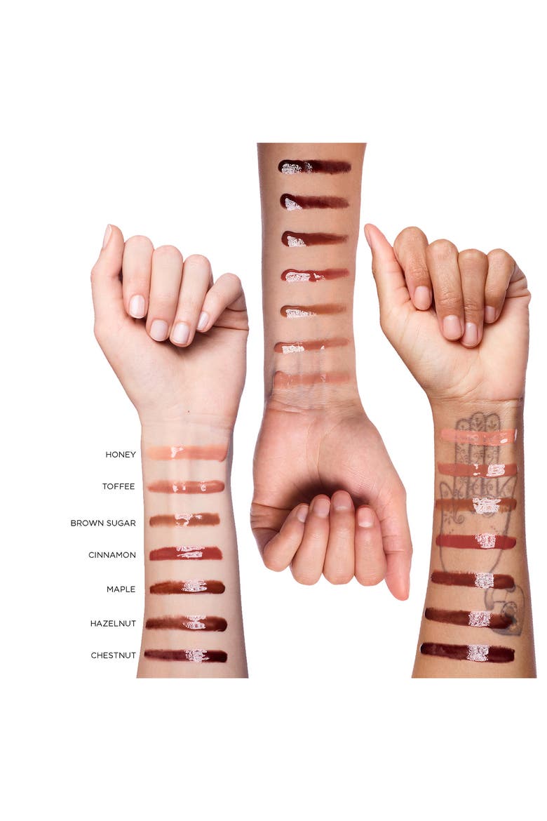 Plumping Lip Glaze, Alternate, color, BROWN SUGAR