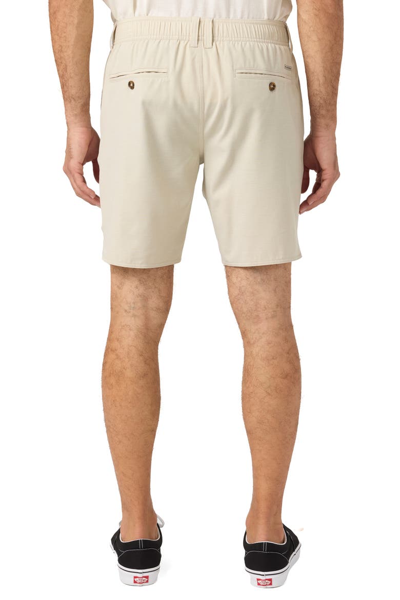 Reserve Light Check Water Repellent Bermuda Shorts, Alternate, color, LIGHT KHAKI