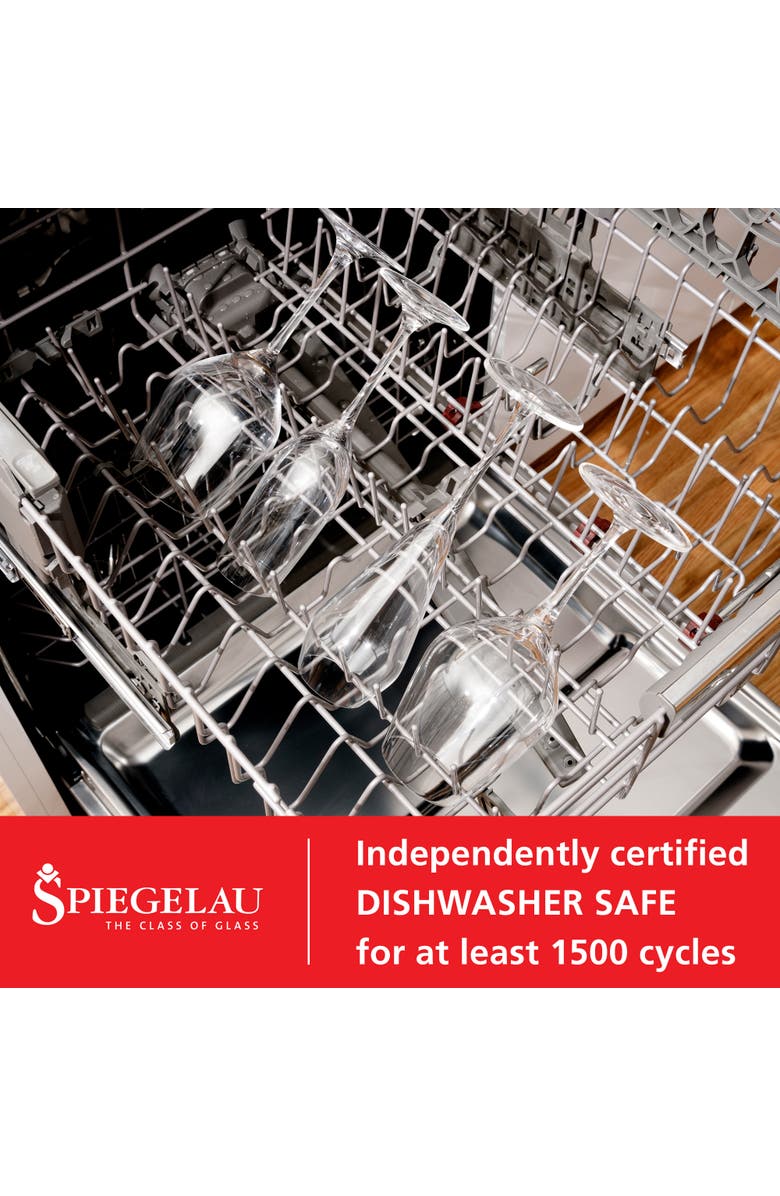 SPIEGELAU Authentis All Purpose Tumbler Set of 4, Alternate, color, Clear