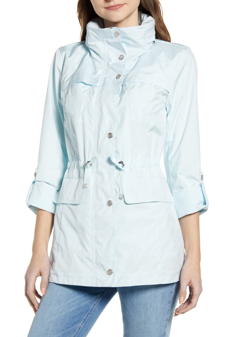 Packable Rain Jacket, Alternate, color, MINT