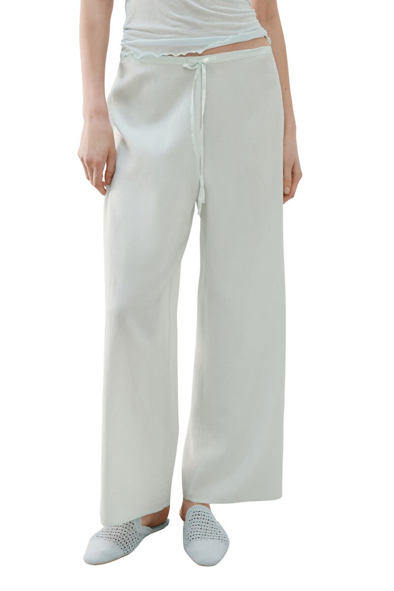 Flowy Pajama Pants, Main, color, BLUE