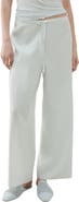 MANGO Flowy Pajama Pants