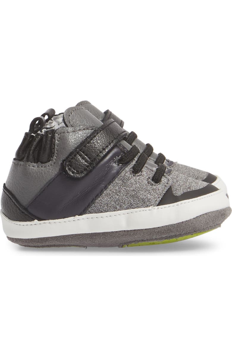 Robeez<sup>®</sup> Zachary High Top Crib Sneaker, Alternate, color,