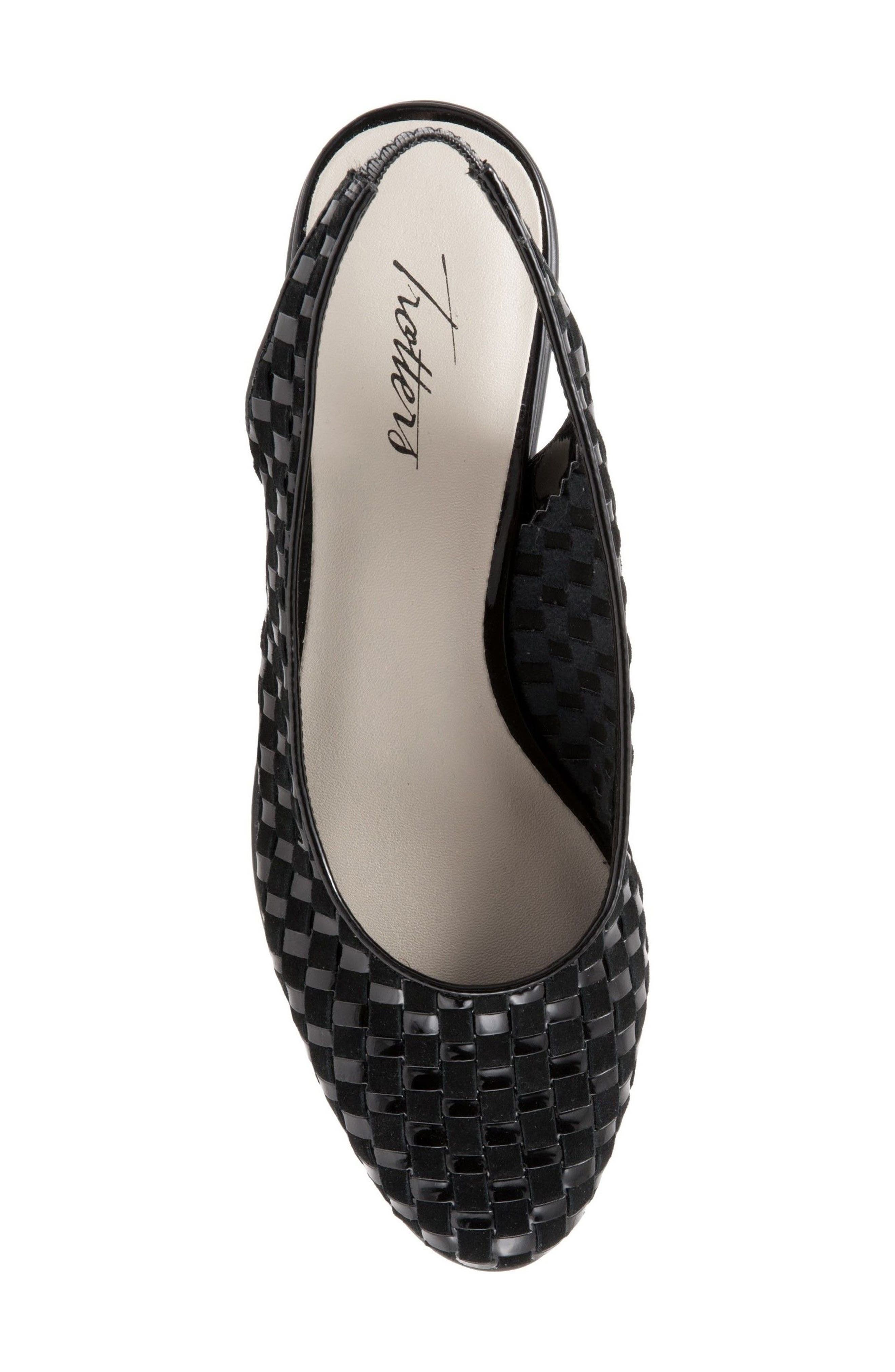 Trotters Lucy Slingback Flat - Wide Width Available, Alternate, color, 