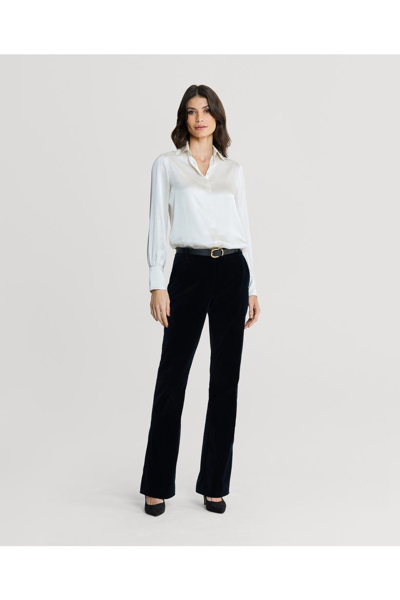 Glyndebourne Tie Neck Blouse, Alternate, color, Winter Ivory