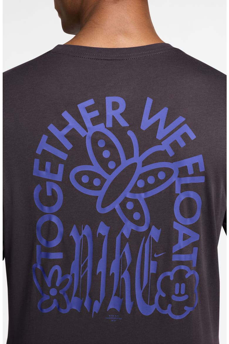 We Float Graphic T-Shirt, Alternate, color, OFF NOIR