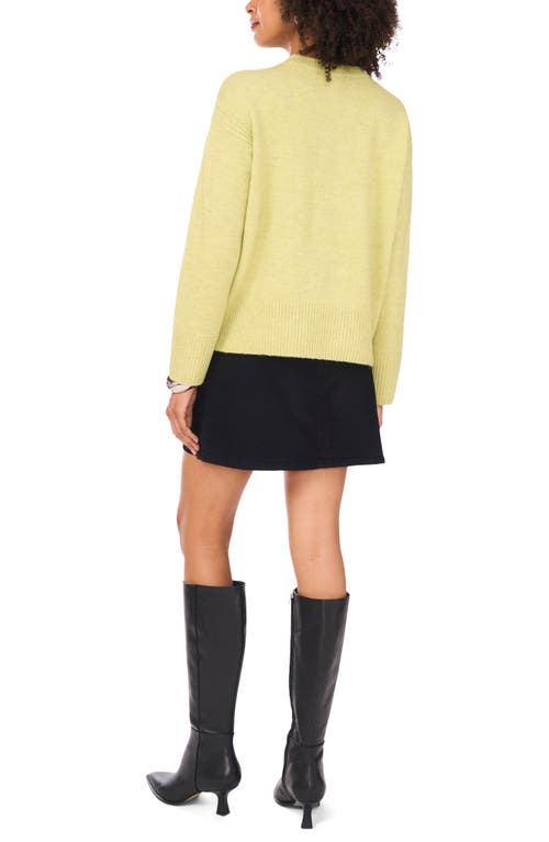 Vince Camuto Raglan Sleeve Sweater In Green