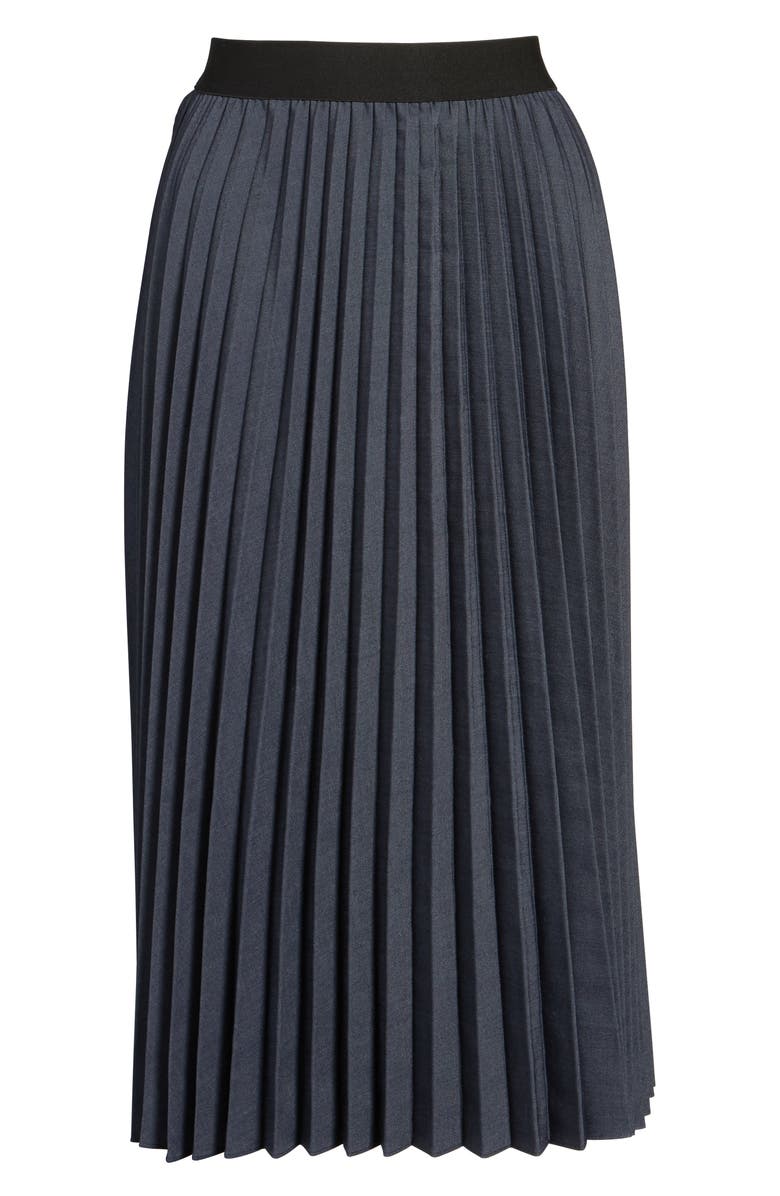 Halogen<sup>®</sup> Pleat Midi Skirt, Alternate, color, 