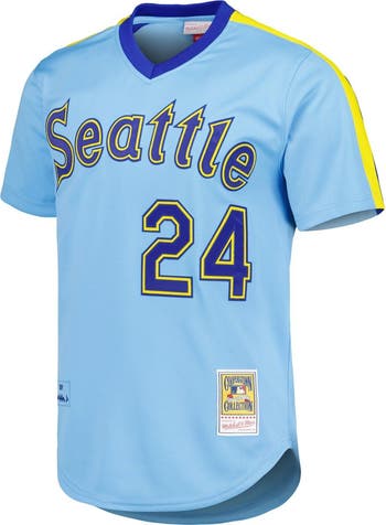 Men Women Youth Mariners Jerseys 24 Ken Griffey Jr. Baseball