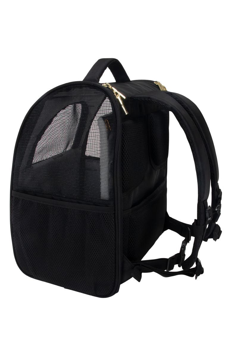 Kenneth Cole Reaction Pet Carrier Backpack, Alternate, color, Black
