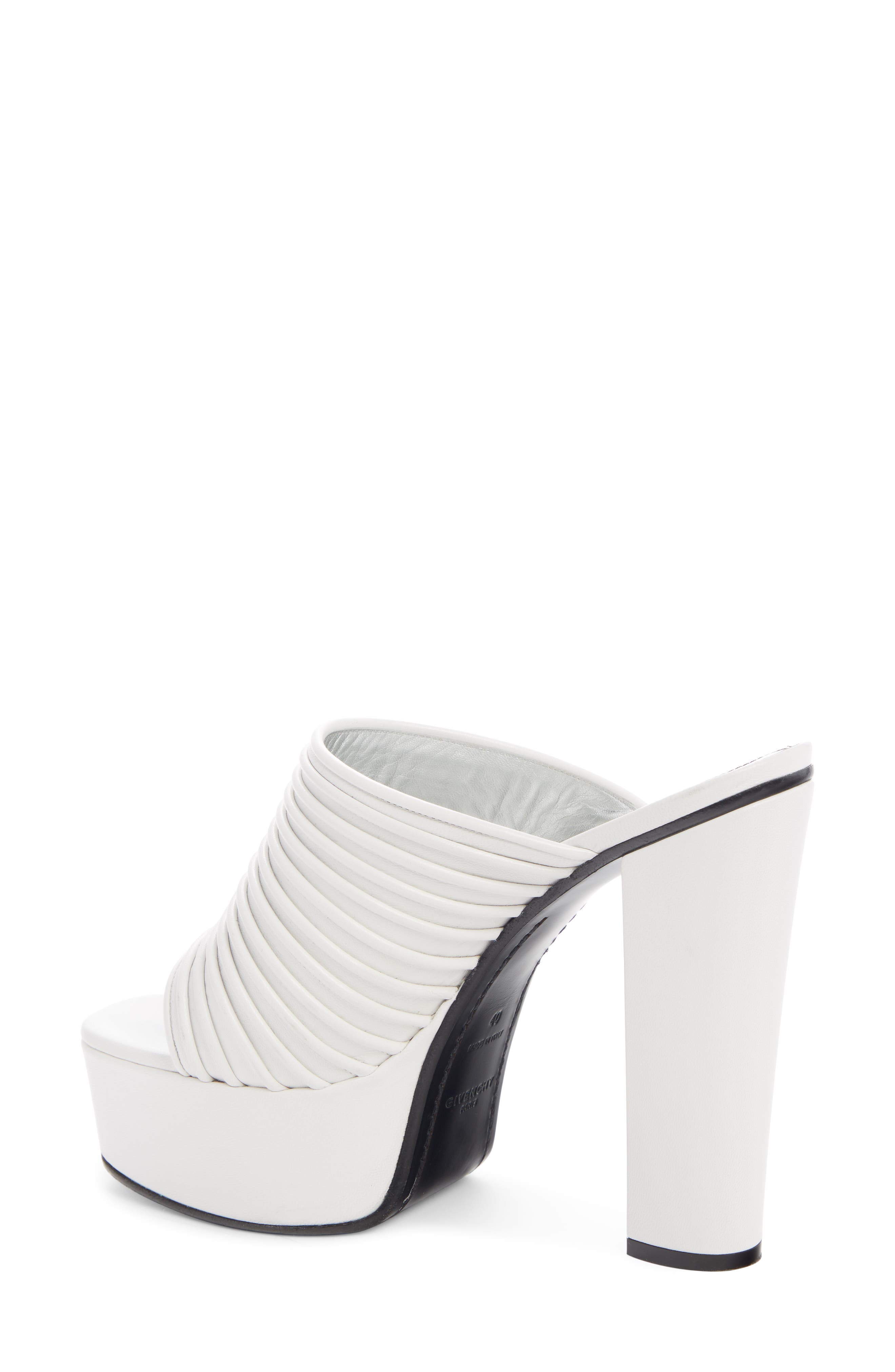 Givenchy Look Book Platform Mule, Alternate, color, 