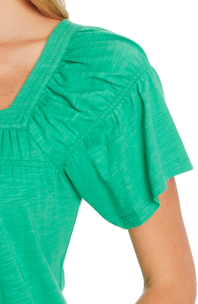 CeCe Square Neck Knit Top, Alternate, color, 