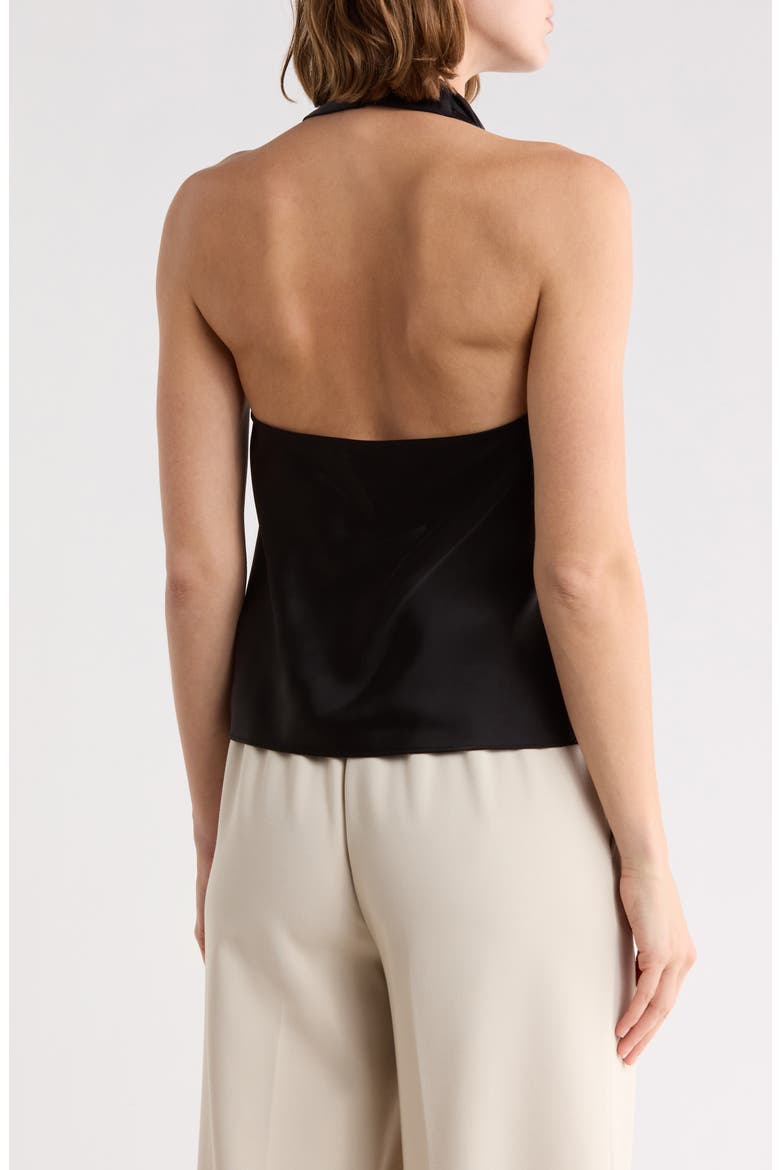 Ada Cowl Neck Sleeveless Top, Alternate, color, BLACK
