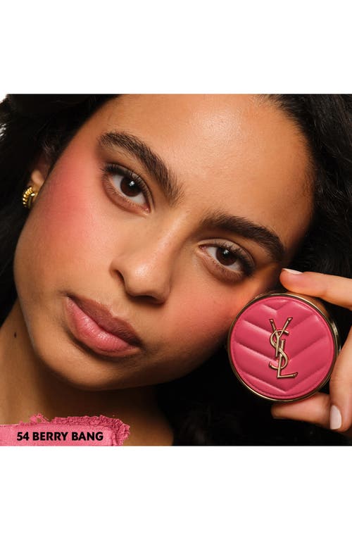 Saint Laurent Make Me Blush 24h Buildable Powder Blush 54 Berry Bang 0.17 oz / 5 G In 54 Berry Bang