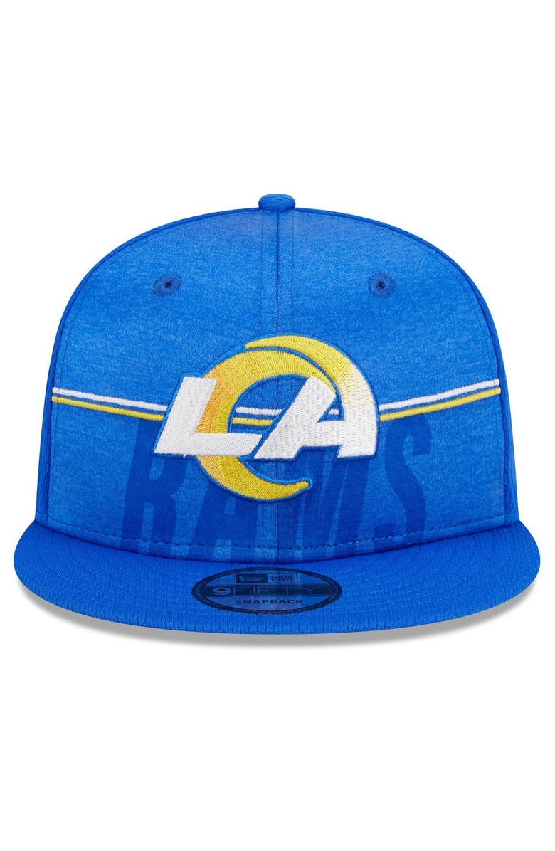 New Era Men's New Era Royal Los Angeles Rams 2023 NFL Training Camp 9FIFTY Snapback Hat, Alternate, color, Royal