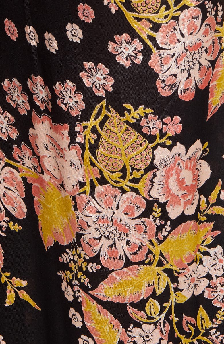 Free People In the Mood for Love Floral Print Jumpsuit, Alternate, color, 