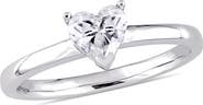 Julianna B. Diamond Solitaire Heart Engagement Ring 14k