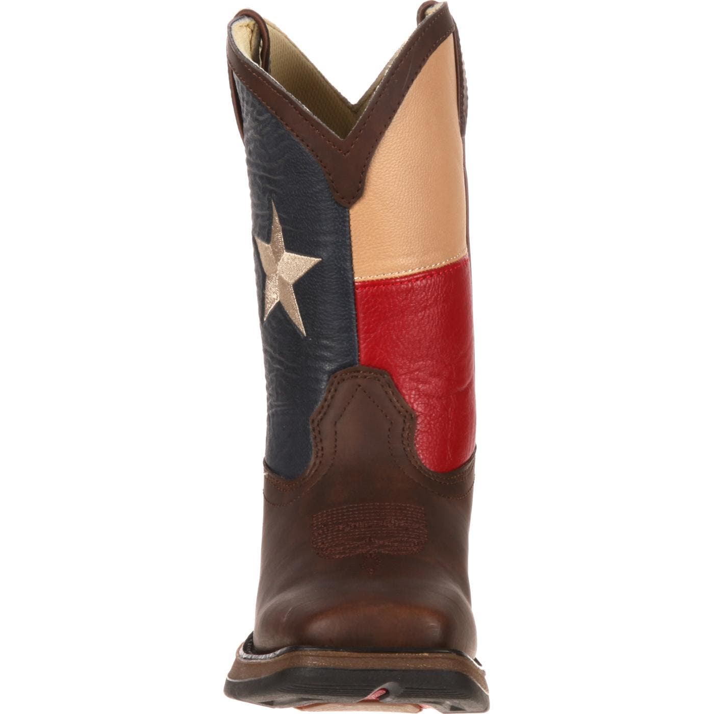 DURANGO Lil' Kids' Texas Flag Western Boot, Alternate, color, Brown And Texas Flag