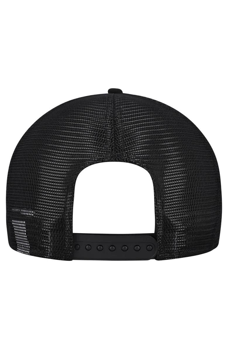 New Era Men
s New Era  Gray/Black Baltimore Ravens Cork Split Panel 9FIFTY Trucker Snapback Hat, Alternate, color, Gray