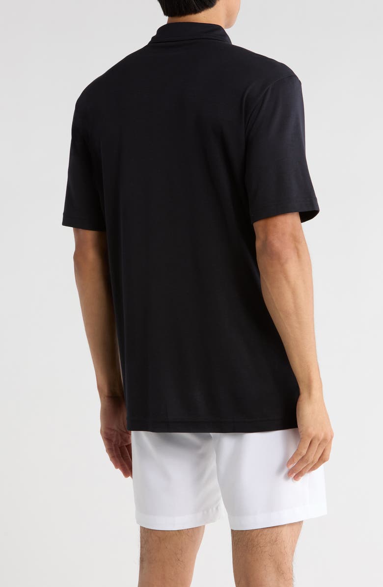 TravisMathew Tour Guide Polo, Alternate, color, Black