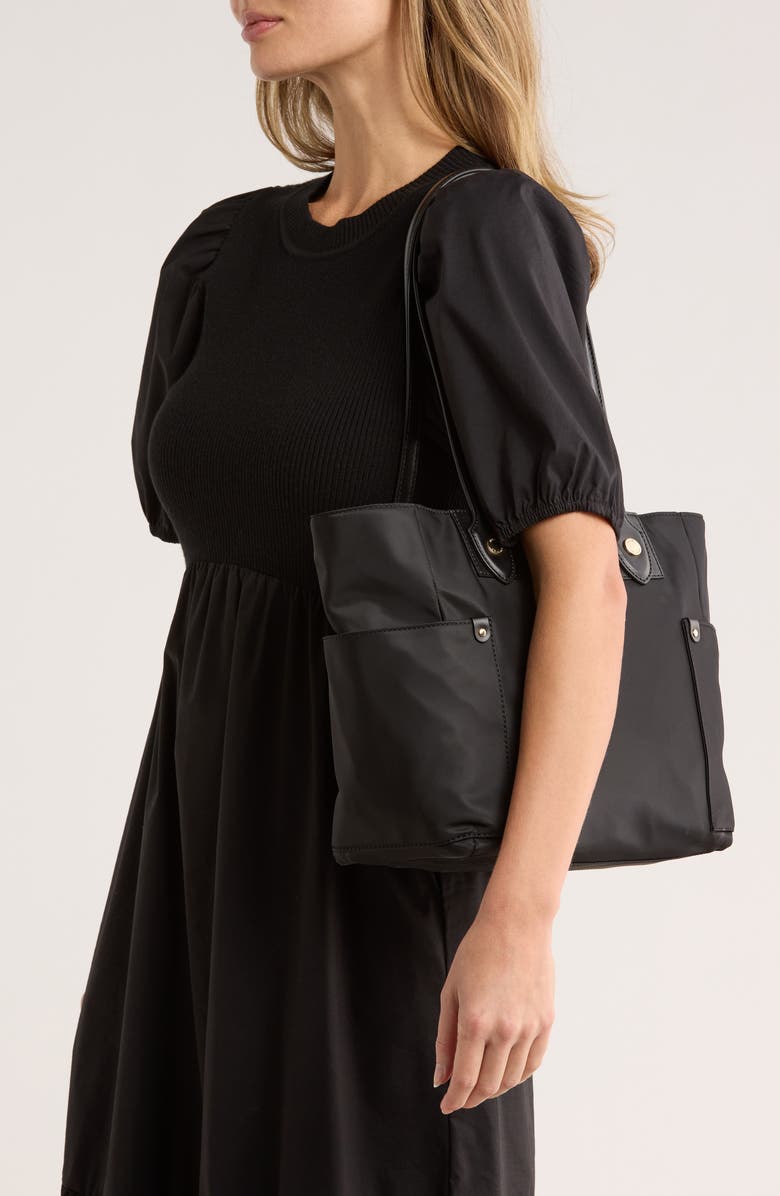 Marc Jacobs Preppy Nylon Tote, Alternate, color, Black