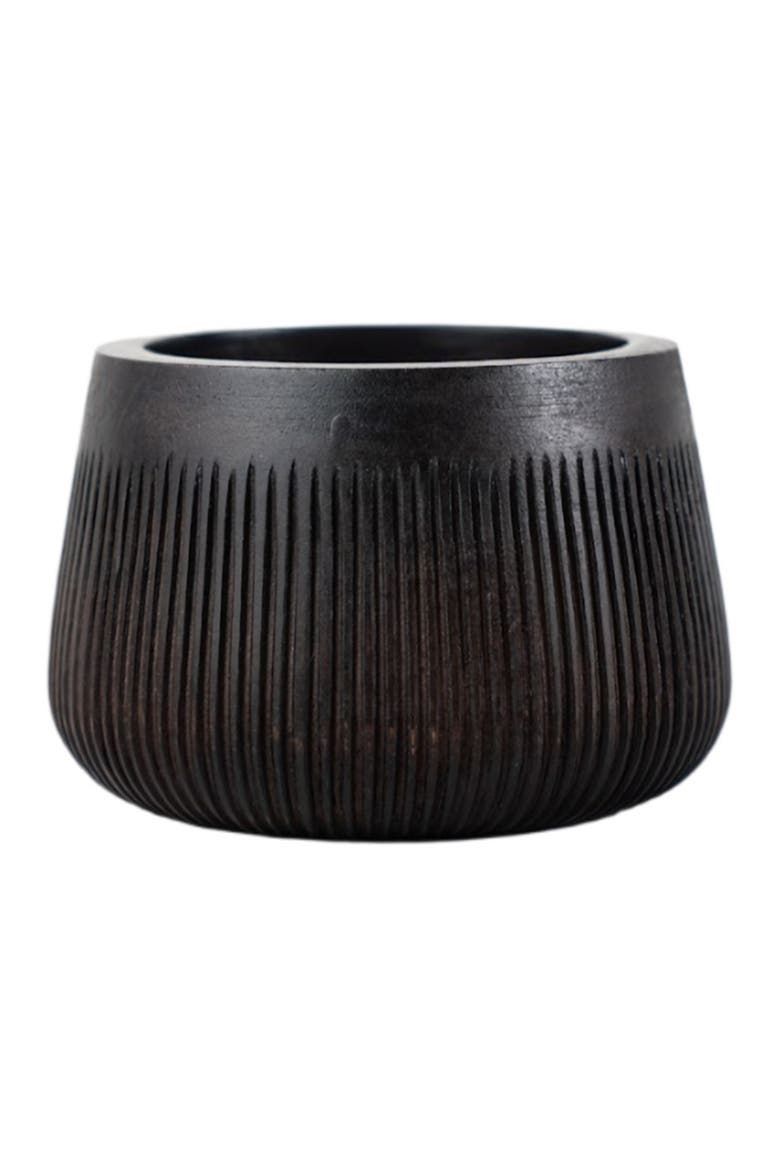 Chiseled Leila Bowl, Main, color, Black