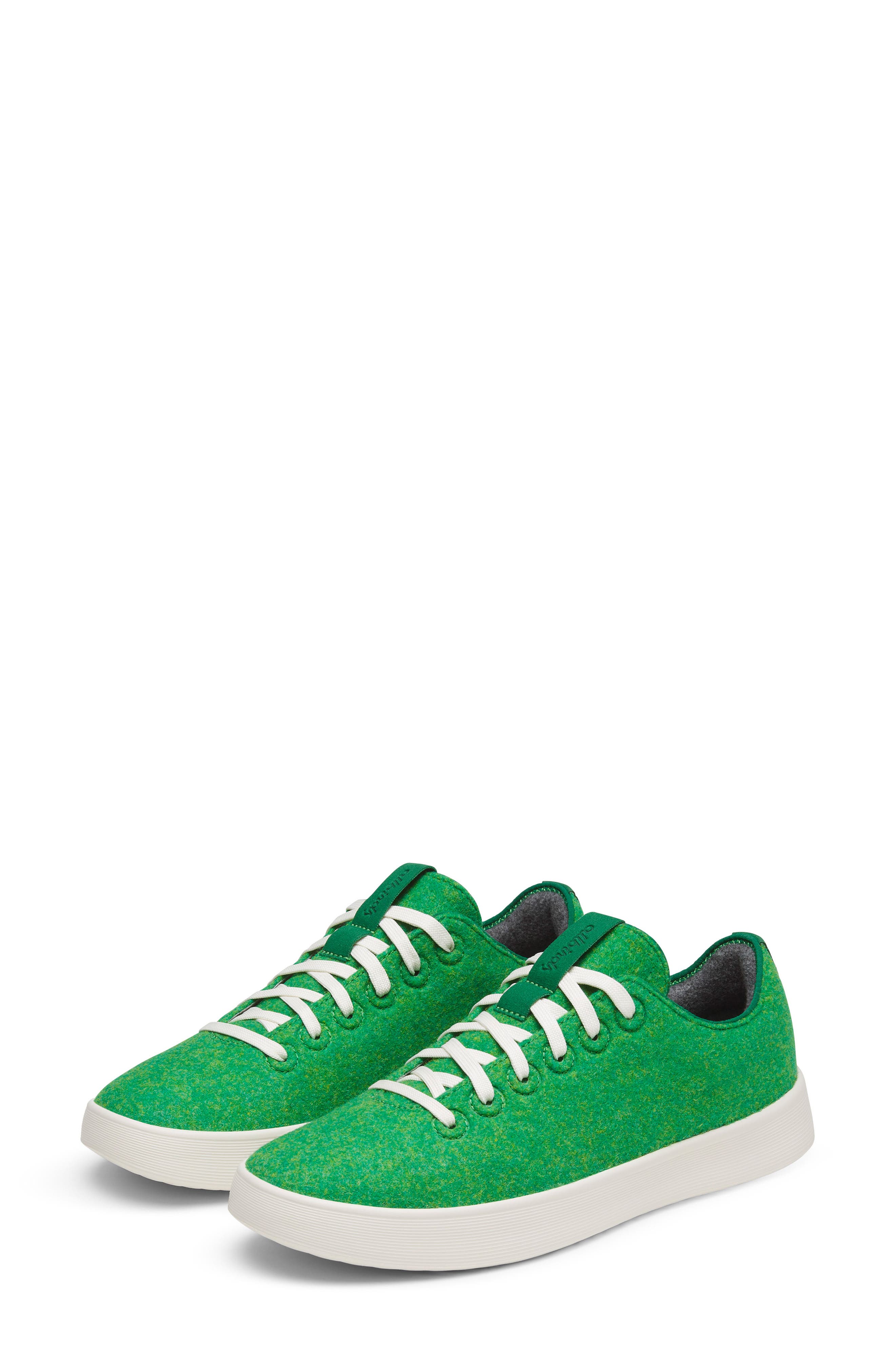 Wool Cruiser Sneaker, Alternate, color, KELLY GREEN/ NATURAL WHITE