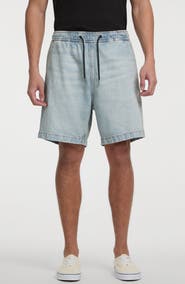 GUESS JEANS Denim Drawstring Shorts