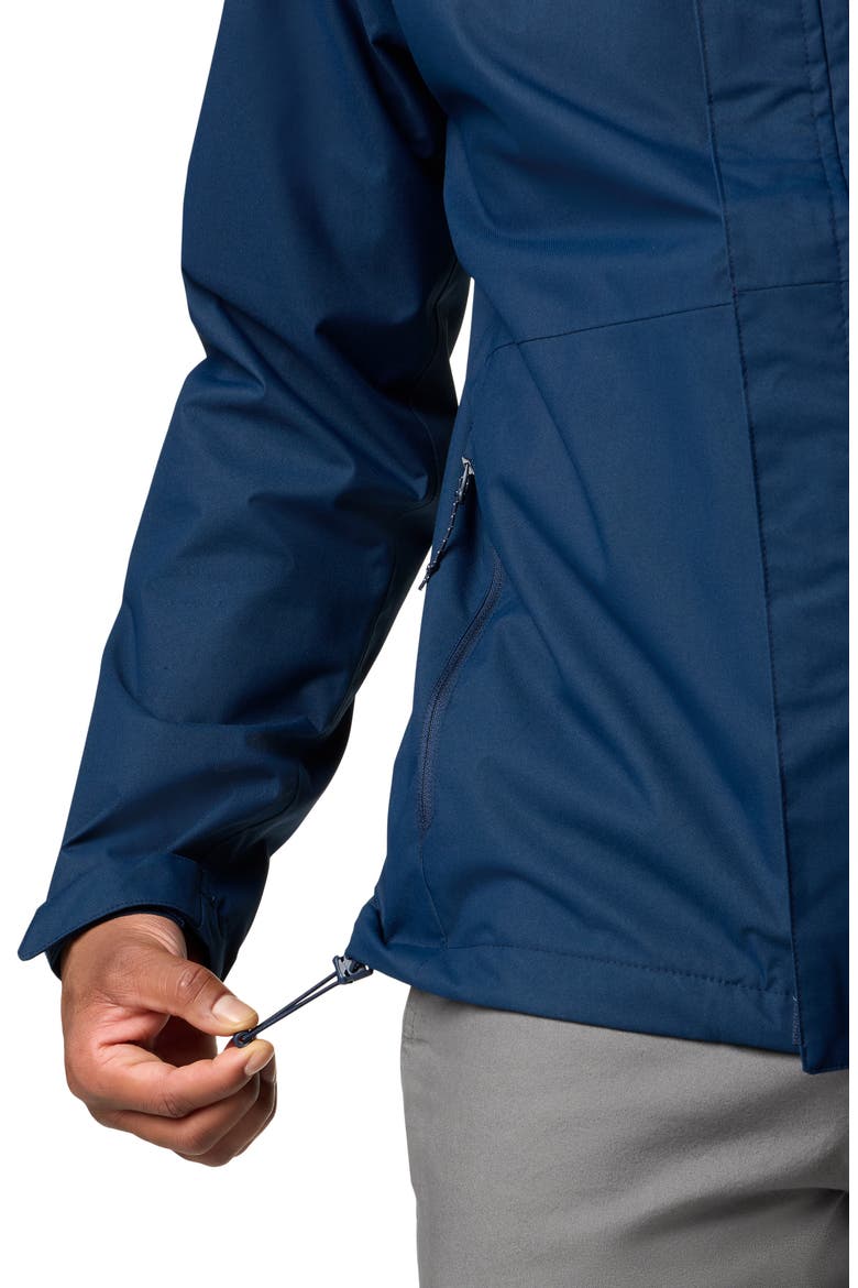 Hikebound™ II Rain Jacket, Alternate, color, COLLEGIATE NAVY