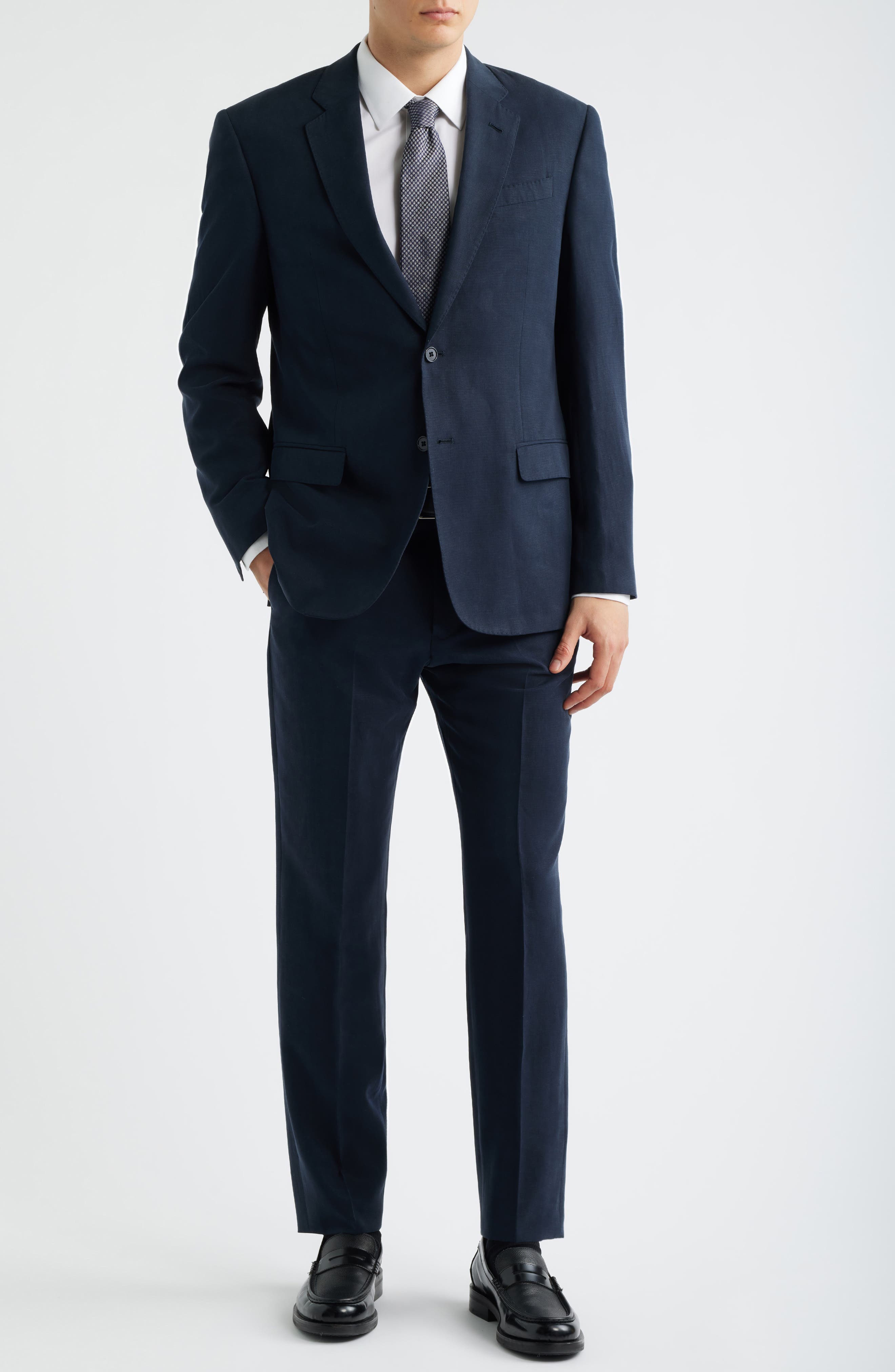 EMPORIO ARMANI ダークネイビー　パンツ 10A 3063963d-4a77-4666-a19d-
