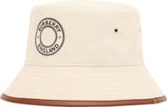 Burberry Buberry Logo Canvas Bucket Hat