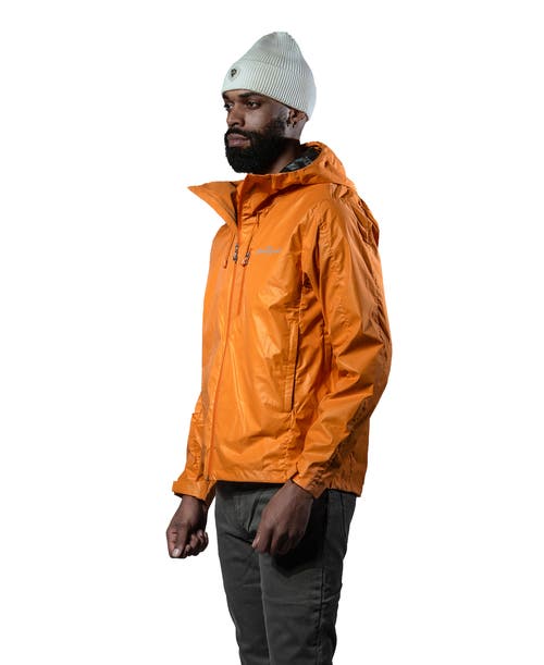 Woodpecker Wind Rain Shell Jacket In Orange