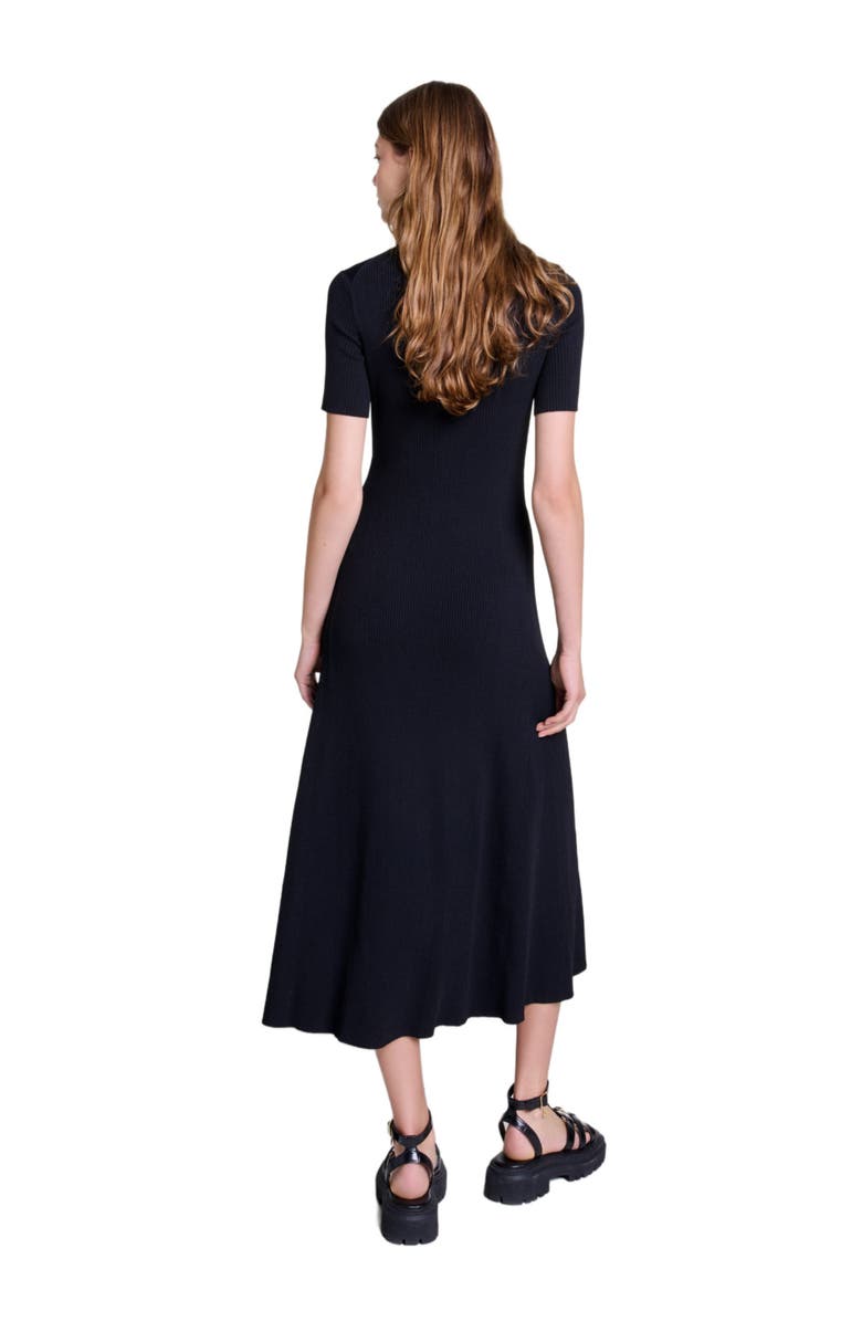 maje Knit maxi dress, Alternate, color, 
