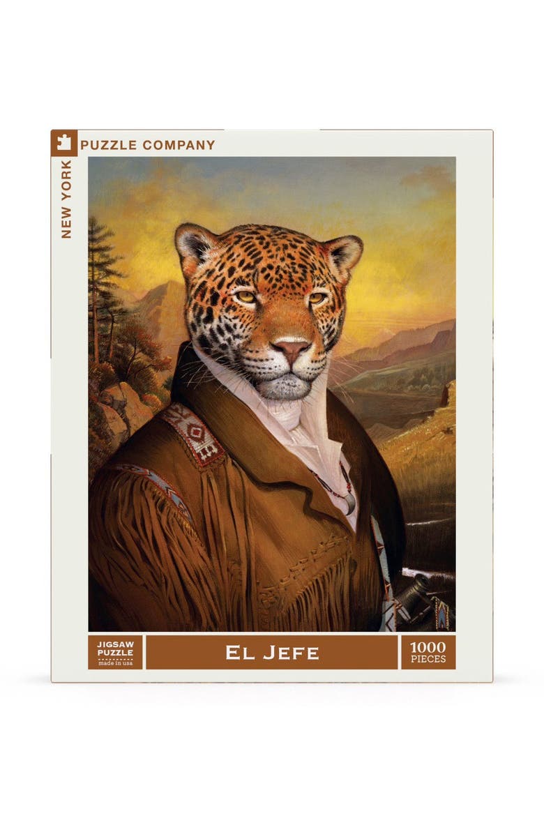 NEW YORK PUZZLE COMPANY El Jefe 1000 Piece Puzzle, Main, color, NO COLOR