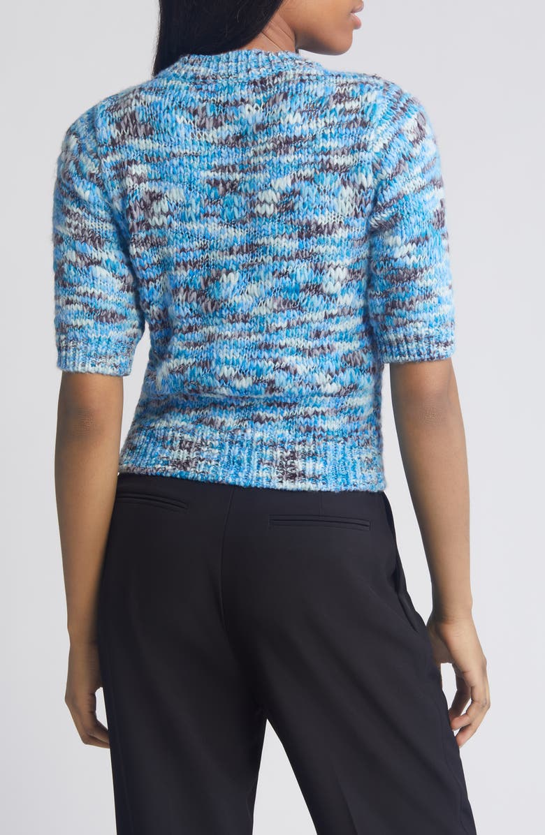 VERO MODA Maddi Marled Puff Sleeve Sweater, Alternate, color, 