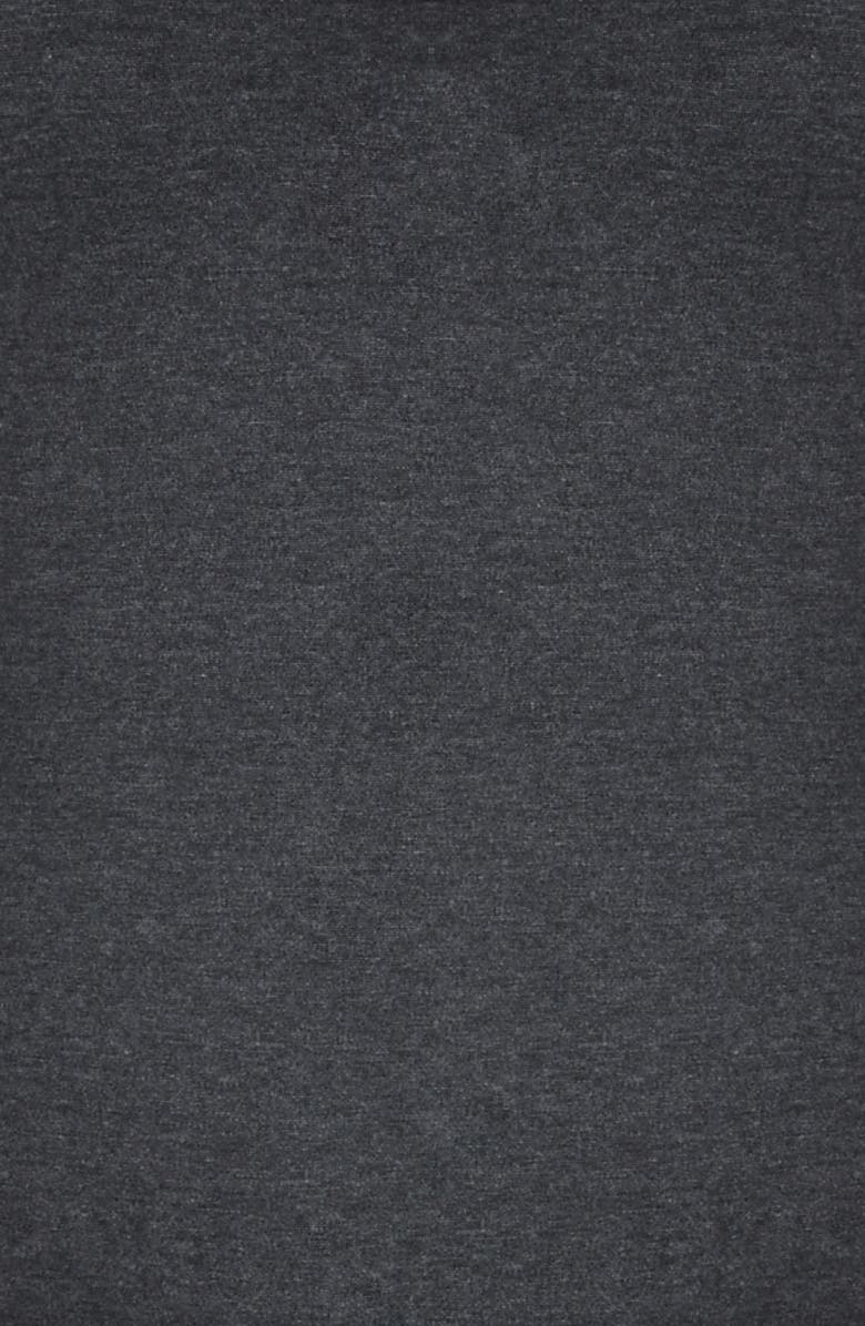 HOUSE OF CB Marianna Long Sleeve Cotton Blend Bodysuit, Alternate, color, Charcoal