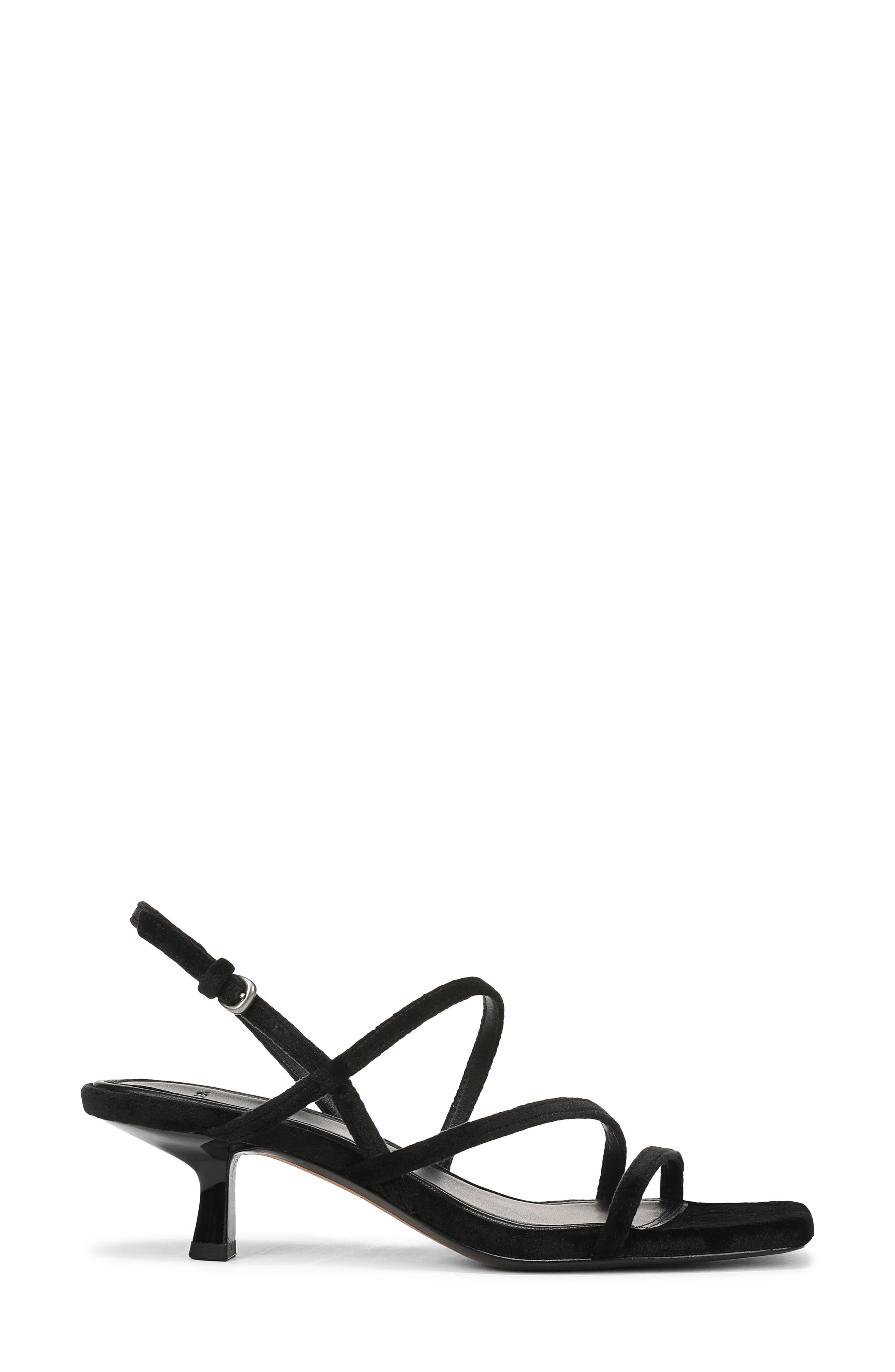 Tania Velvet Heeled Sandal, Alternate, color, BLACK VELVET