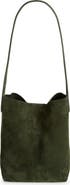 Mansur Gavriel Small Everyday Cabas Suede Hobo Bag
