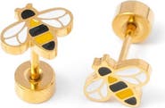 Pip Pop Bee Stud Earrings