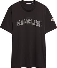 Moncler Logo Patch Graphic T-Shirt