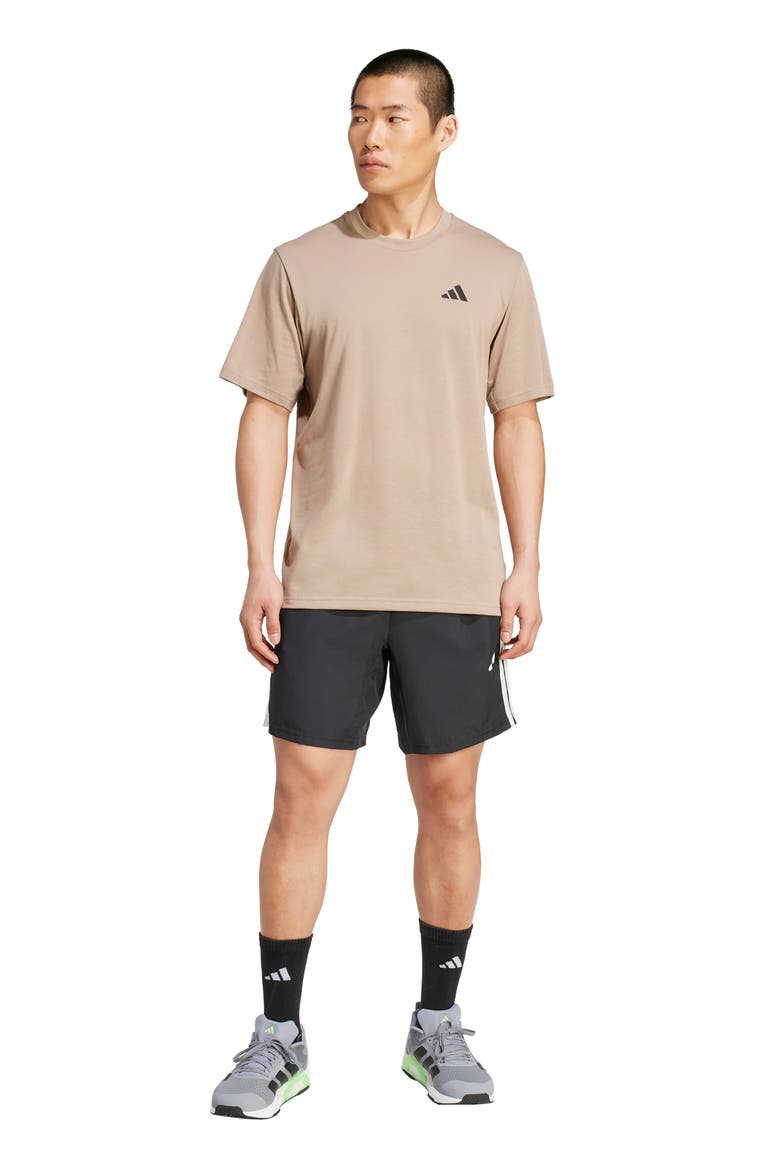 Train Essentials FeelReady Training T-Shirt, Alternate, color, CHABRN/BLA