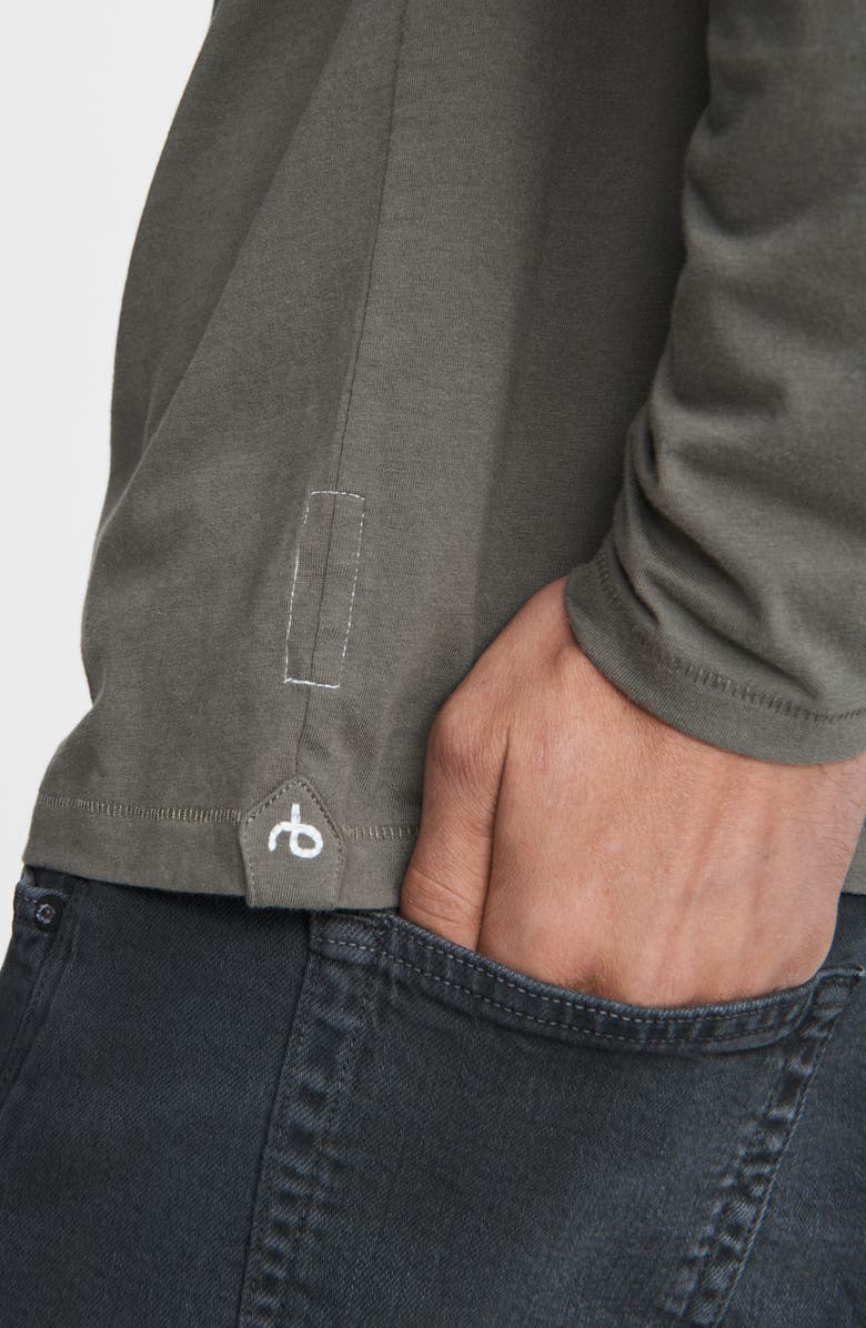 rag & bone Principle Base Crewneck Pullover, Alternate, color,